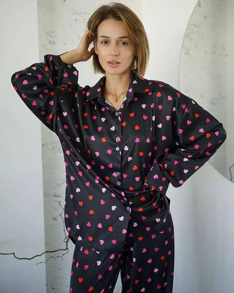 Піжама "Amore" тканина сатин