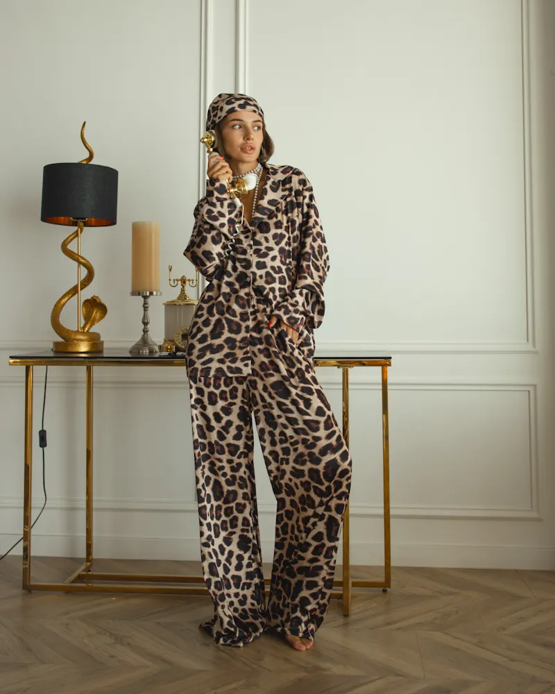 Піжама "Savanna" шовк Армані + хустинка