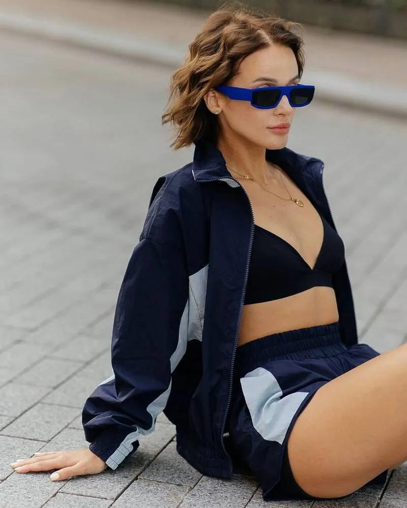 Костюм "Скай" (Тканина: плащівка жатка) Синій