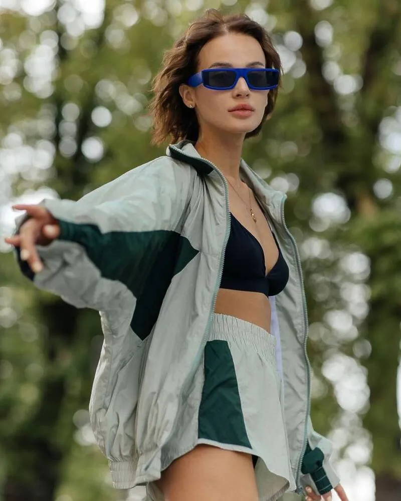 Костюм "Скай" (Тканина: плащівка жатка) Фісташка