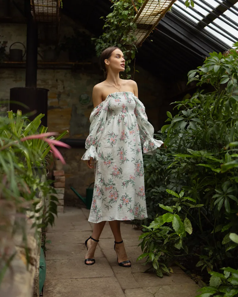 Сукня "June" Рожеві квіти