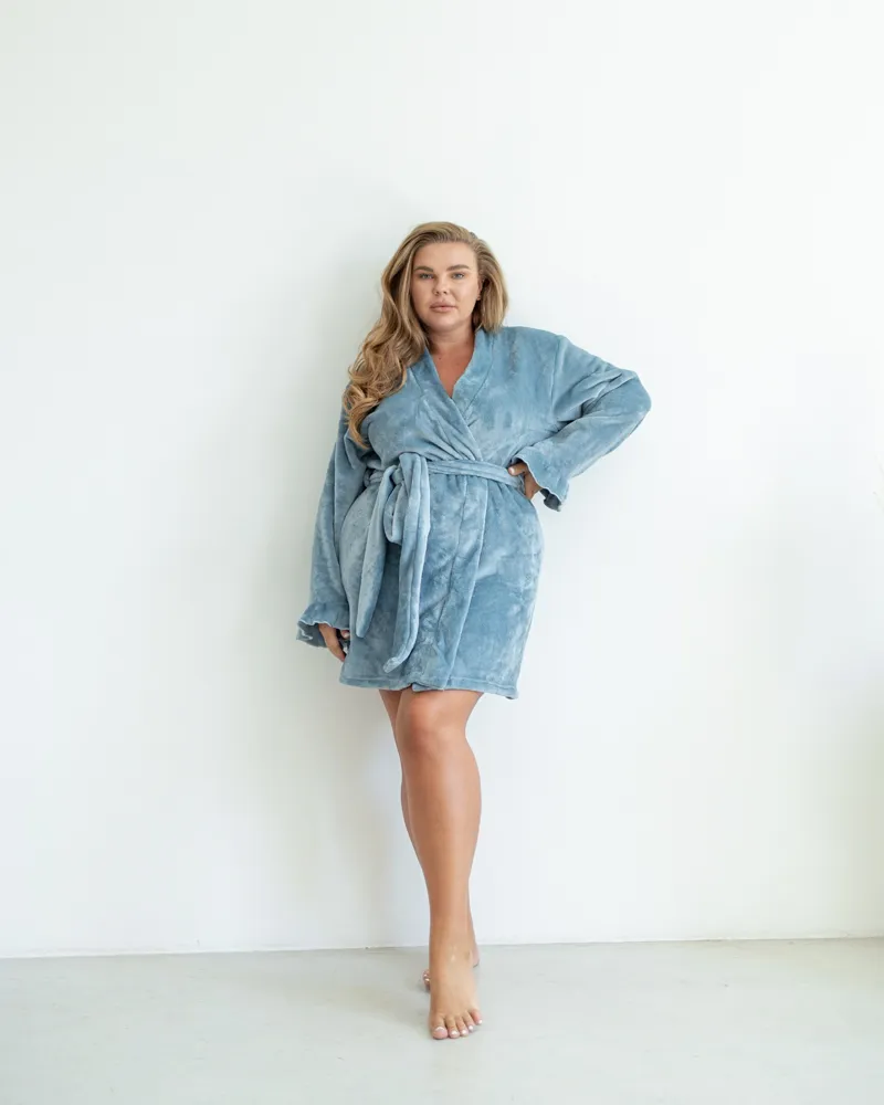 Халат Mari mini Джинсовий