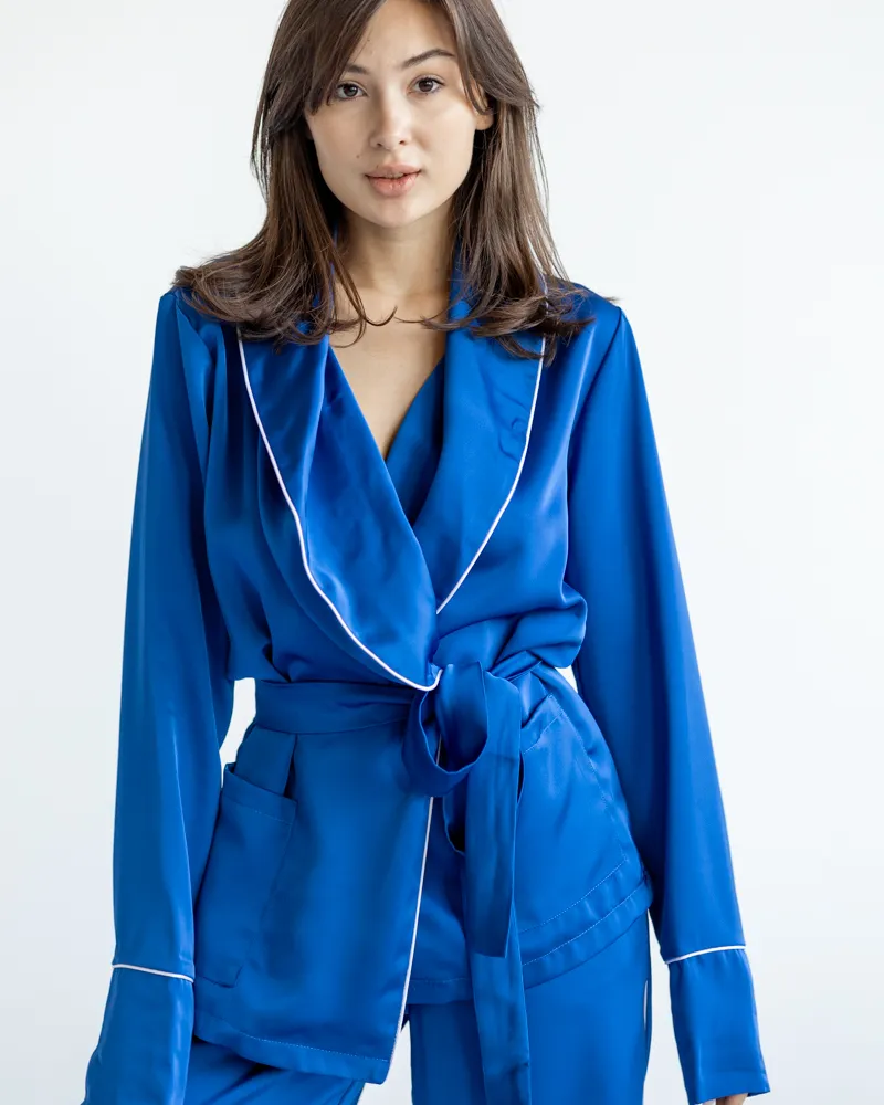 Костюм в піжамному стилі "Estelle" Електрик