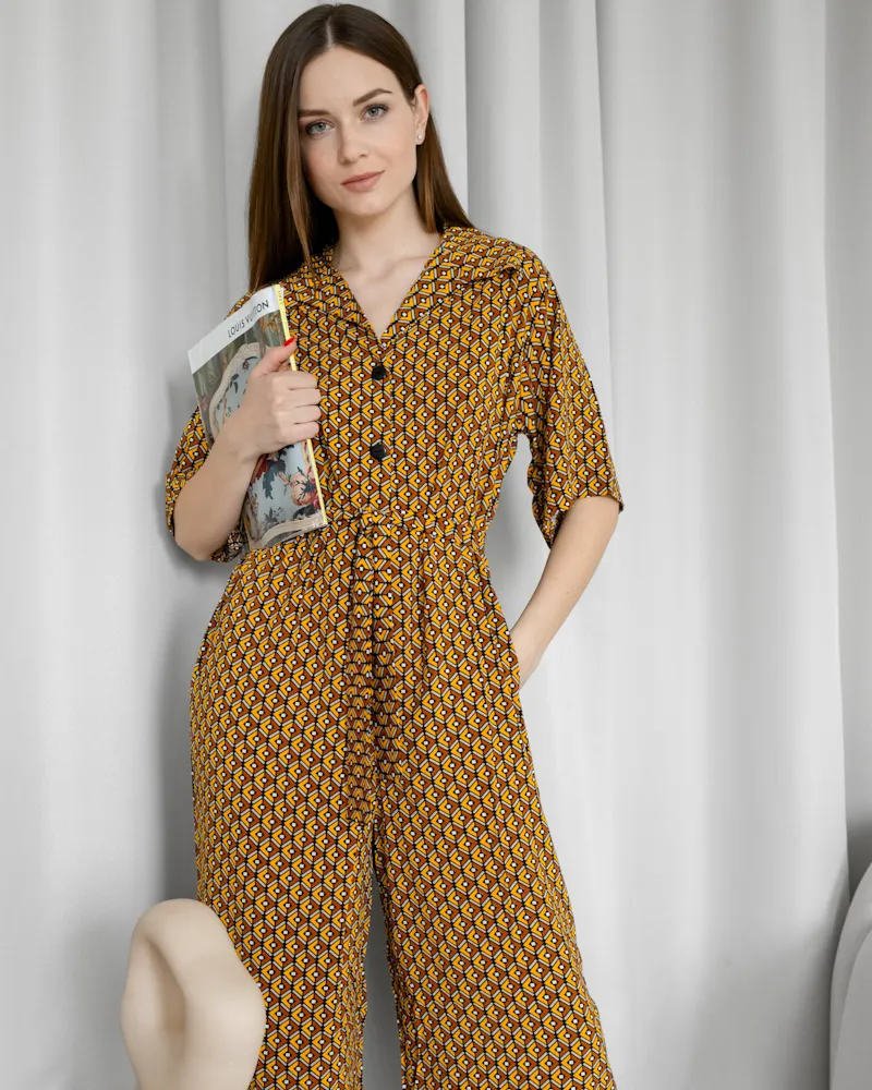 Комбінезон Ellen Гірчичний