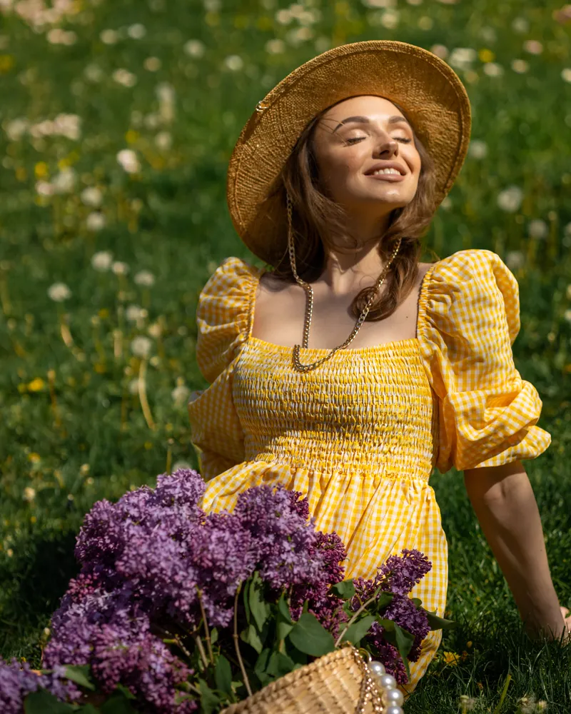 Сукня "Sabrina" Жовтий